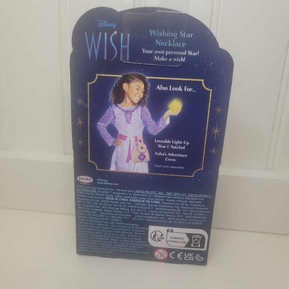 Disney Wish Star Necklace New - Picture 3 of 6